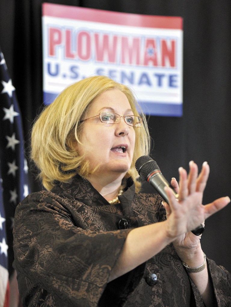 Maine Senator Debra Plowman officially kicked off her U.S. Senate campaign on Friday morning in Lewiston.