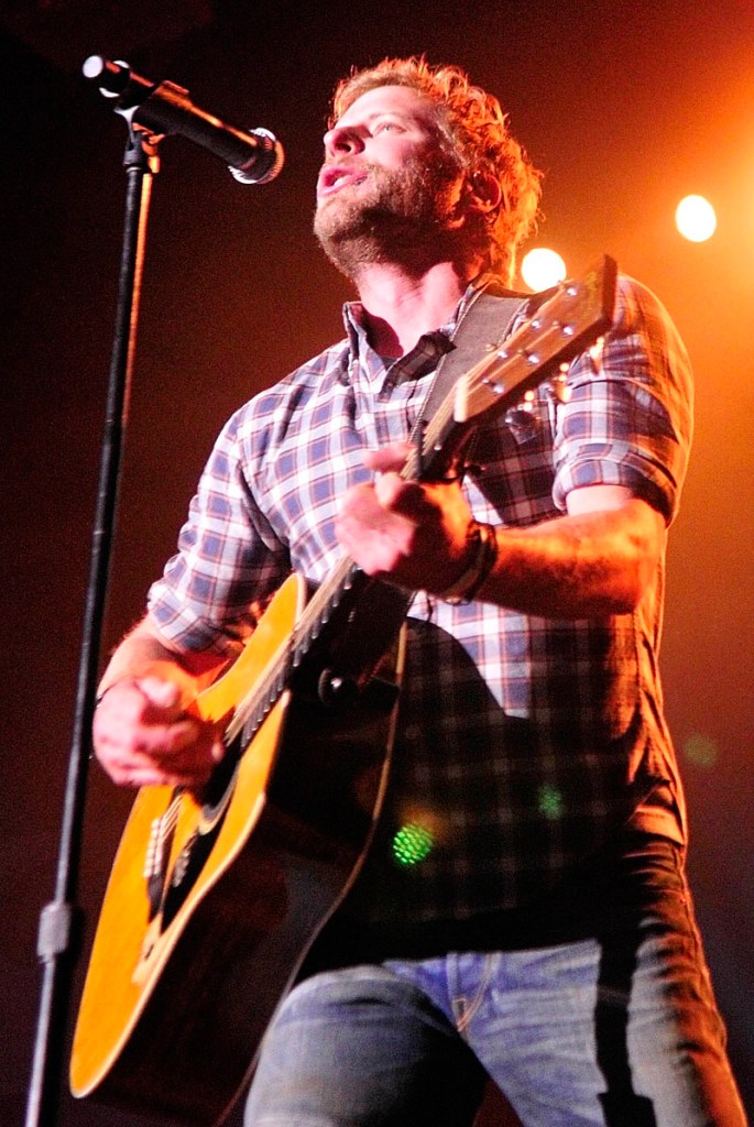 Country star Dierks Bentley performs Thursday night at the Augusta Civic.