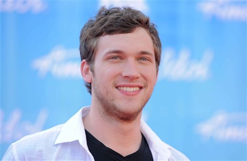 In a May 23, 2012 file photo Phillip Phillips arrives at the American Idol Finale on in Los Angeles. At this year's July Fourth celebration on the National Mall in Washington, D.C., Phillips will make his comeback performance following kidney surgery, organizers say. (AP Photo by Jordan Strauss/Invision/AP)