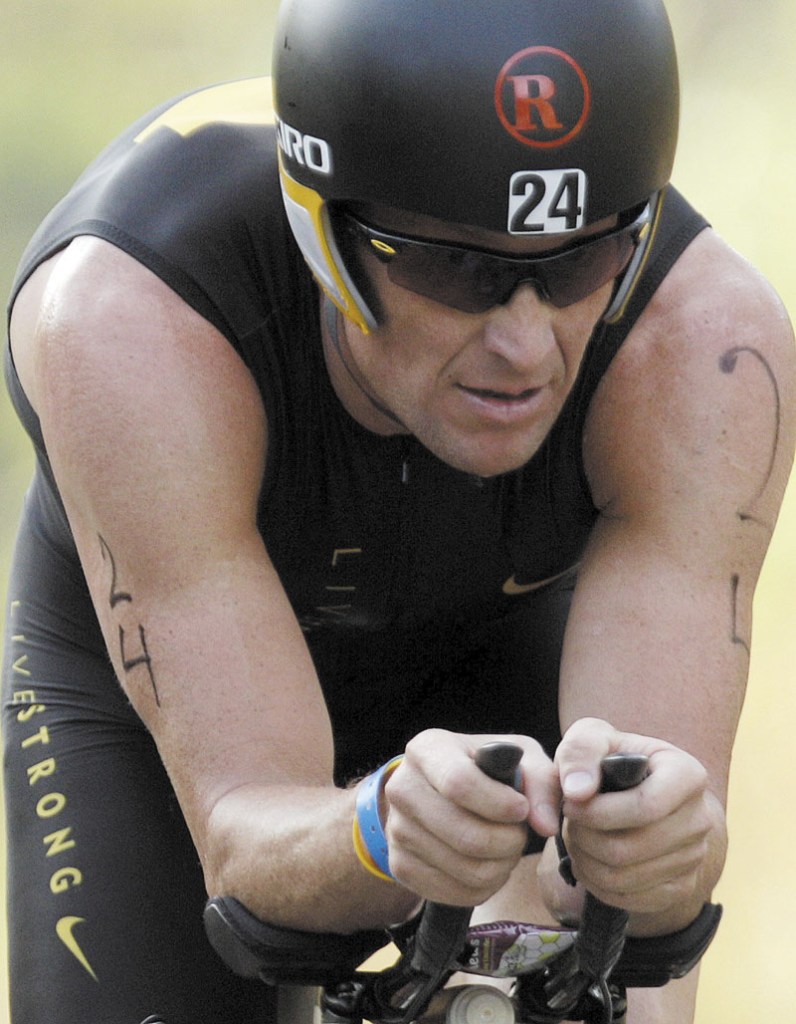 READY TO FIGHT: Lance Armstrong was charged with doping by the U.S. Anti-Doping Agency on Wednesday. Armstrong is gearing up for a fight and has demanded evidence gathered by the USDA including test results and the names of wtinessed who said they saw him use performance-enhancing drugs.