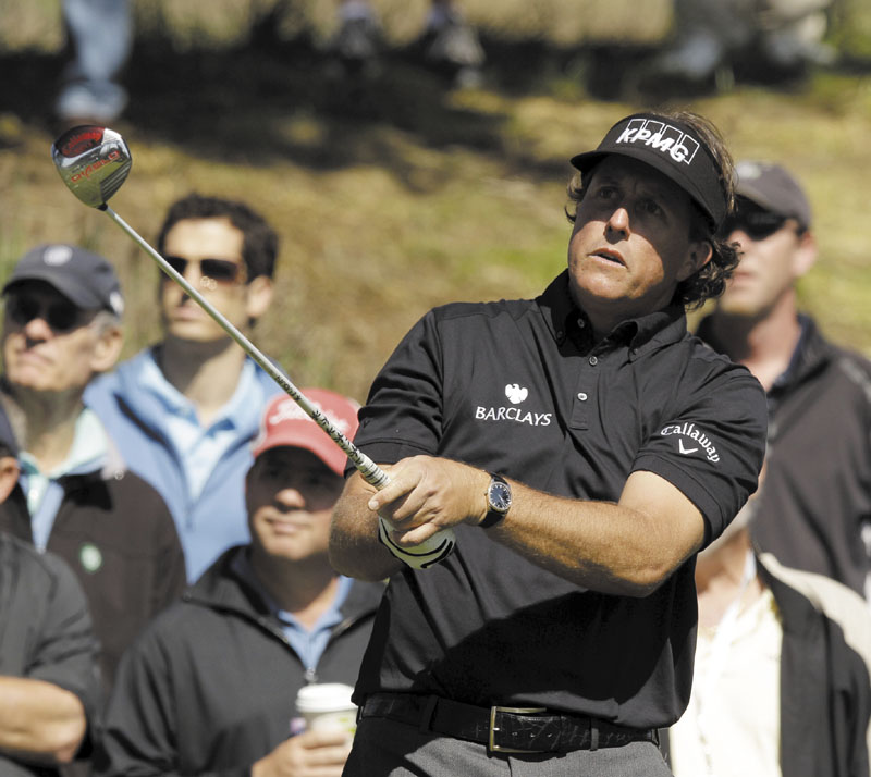 THE ONE THAT’S MISSING: Phil Mickelson no longer has to answer the questions about being the best player without a major victory, but he would love to add a U.S. Open title to his record.