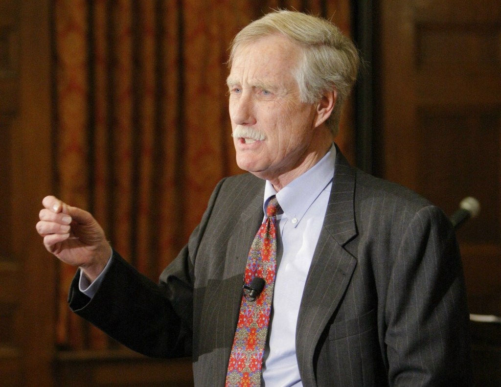 Angus King, independent candidate for U.S. Senate