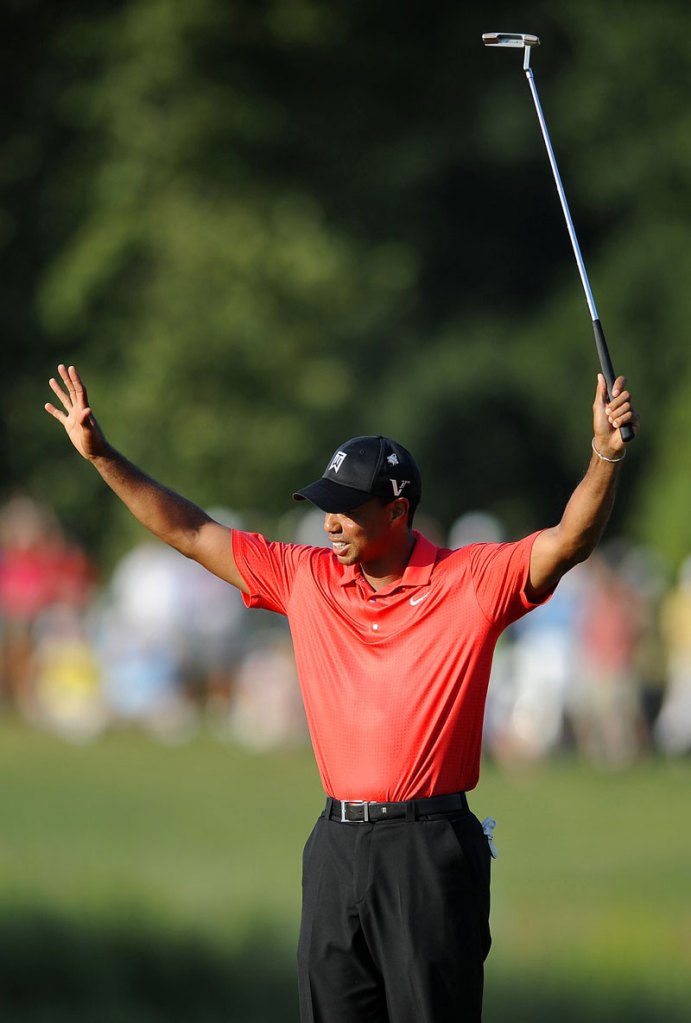MILESTONE WIN? The PGA Tour announced that his victory at the AT&T National on Sunday was the 100th of Tiger Woods’ career. How they came to that number is just a bit confusing.