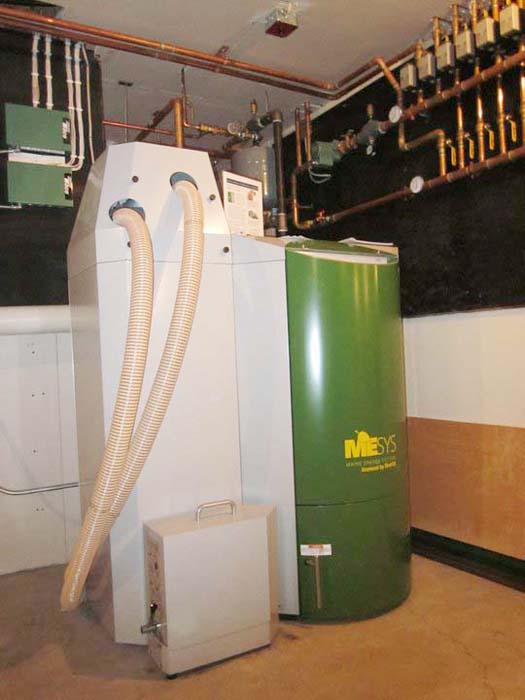 Maine Energy Systems currently sells its MESys AutoPellet System under license from OkoFEN.