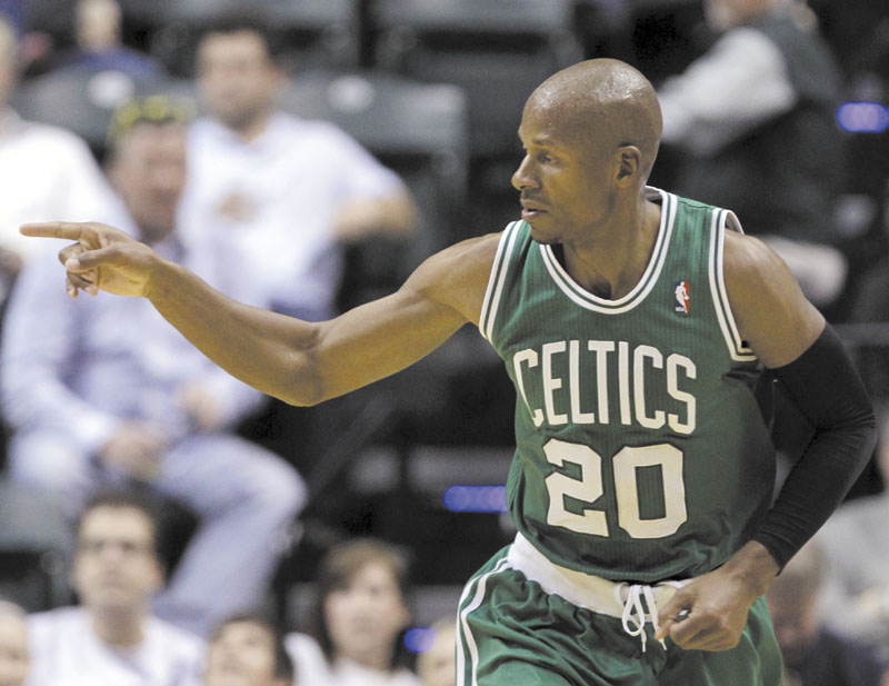LOKING AROUND: Free agent guard Ray Allen will reportedly meet with the Miami Heat on Thursday. Allen will then meet with the Los Angeles Clippers on Friday.
