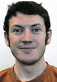 This photo provided by the University of Colorado shows James Holmes.