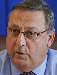 Gov. Paul LePage: "I just know that I'm a product of the American dream. I came from nothing and have been modestly successful. I have not had to worry about the IRS telling me I have to do things. I'd like to have my independence."
