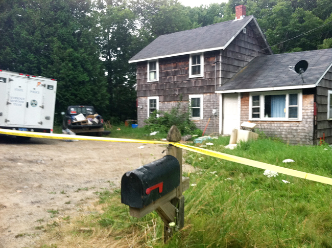 Norman P. Benner's body was found by family members Monday morning at this home at 2177 Friendship Road in Waldoboro.