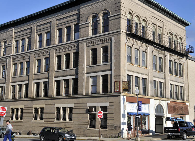 The Hains Building at the corner of Appleton and Main Streets in Waterville has been named to the 2012 Maine’s Most Endangered Historic Resources List.