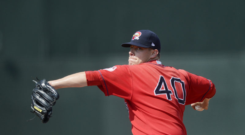 GETTING CLOSER: Boston Red Sox reliever Andrew Bailey pitched one inning, allowing a run on three singles, while striking out two in the Portland Sea Dogs’ 11-2 win Sunday in Portland.