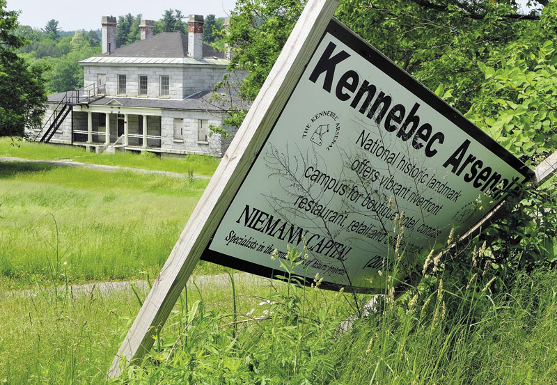 The owner of the Kennebec Arsenal says he is in discussions with other developers to do something about the neglected site. City officials say they’ve heard nothing about it.