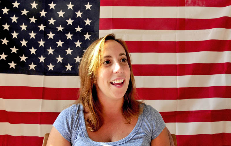 Sharon Buck of Clinton will sing "God Bless America" during the Boston Red Sox game this Sunday.