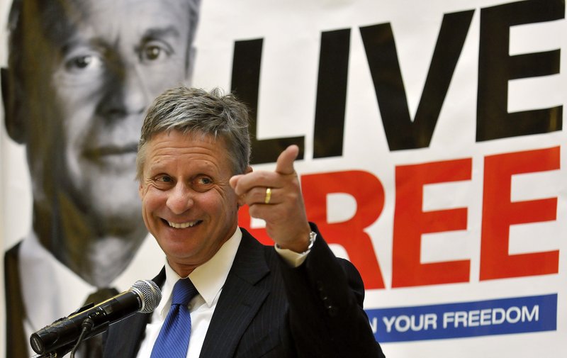 Gary Johnson, a former governor of New Mexico, announces his decision to leave the Republican Party and run for president as a Libertarian last December. He has attracted the interest of Ron Paul backers who are disillusioned with the Republican Party.