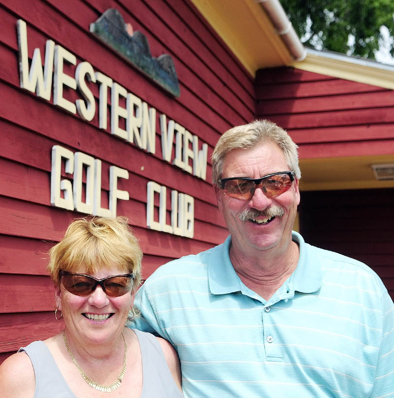 OWNERS: Brenda and Pete Matthews own Western View Golf Club in Augusta.