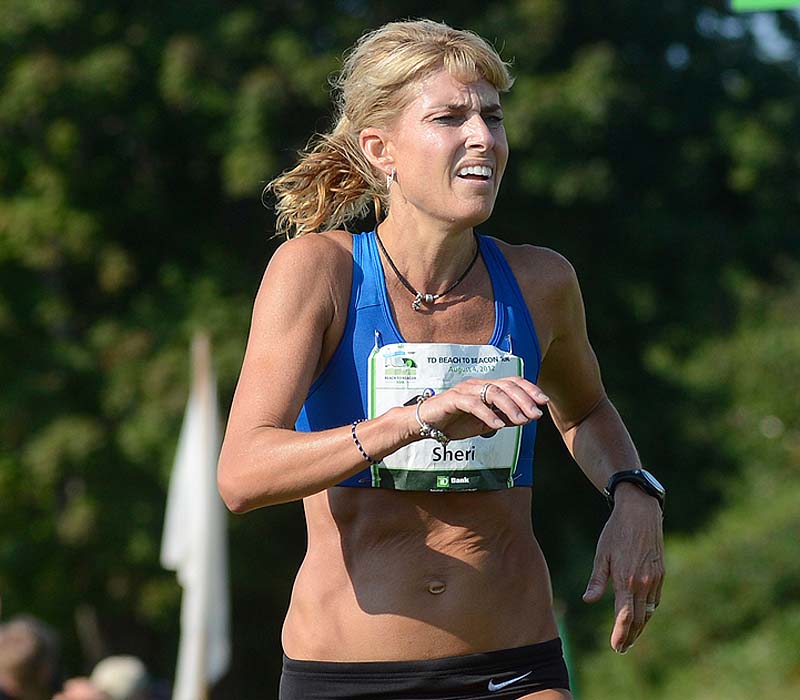 It didn’t take long for Sheri Piers to realize she would not meet her time goal Saturday. She scaled back her pace after the first mile and finished in 34:24.