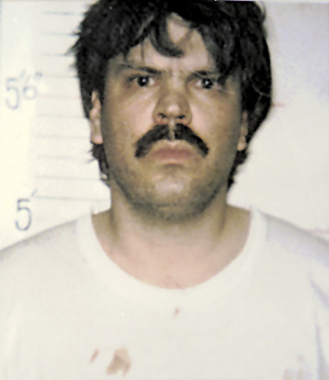 Mark Bechard, 37 at the time, is shown in a photo supplied by the Kennebec County Sheriff's Department after he was arrested Saturday, Jan. 27, 1996, at a Waterville convent where two nuns were killed.
