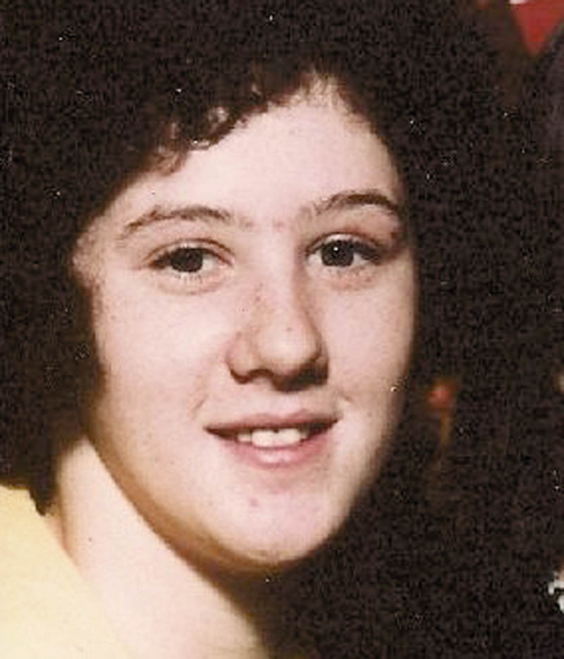 Rita St. Peter in an undated file photo. She was 20 at the time of her death when her body was found off the Campground Road in Anson on July 5, 1980.