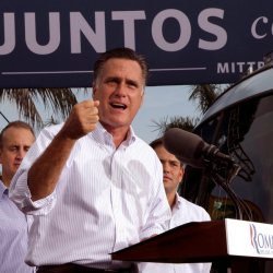 Mitt Romney, Mario Diaz-Balart, Marco Rubio