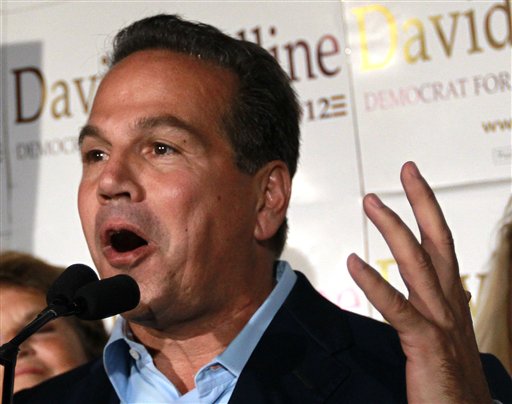 Rep. David Cicilline, D-R.I. speaks in Providence, R.I., in this Sept. 11, 2012, photo,
