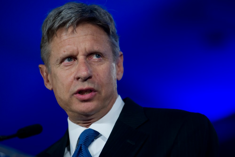 Presidential candidate Gary Johnson addresses the Republican Leadership Conference on June 16, 2011 at the Hilton Riverside New Orleans in New Orleans, LA.