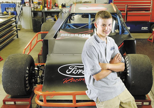 PACKING UP: Reid Lanpher, 14, has been hired by Dale Earnhardt Jr.’s team, JRM Motorsport, to race a Late Model next year at Motor Mile Speedway in Radford, Va.