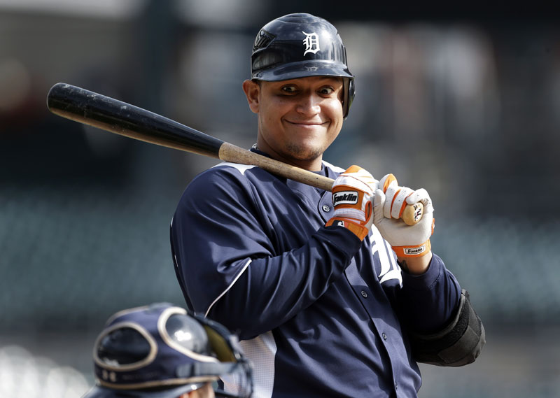 THE EYES HAVE IT: Acquiring slugger Miguel Cabrera after the 2006 season was one of the many moves the Tigers made to improve from a team that lost 119 games in 2003, to a title contender.