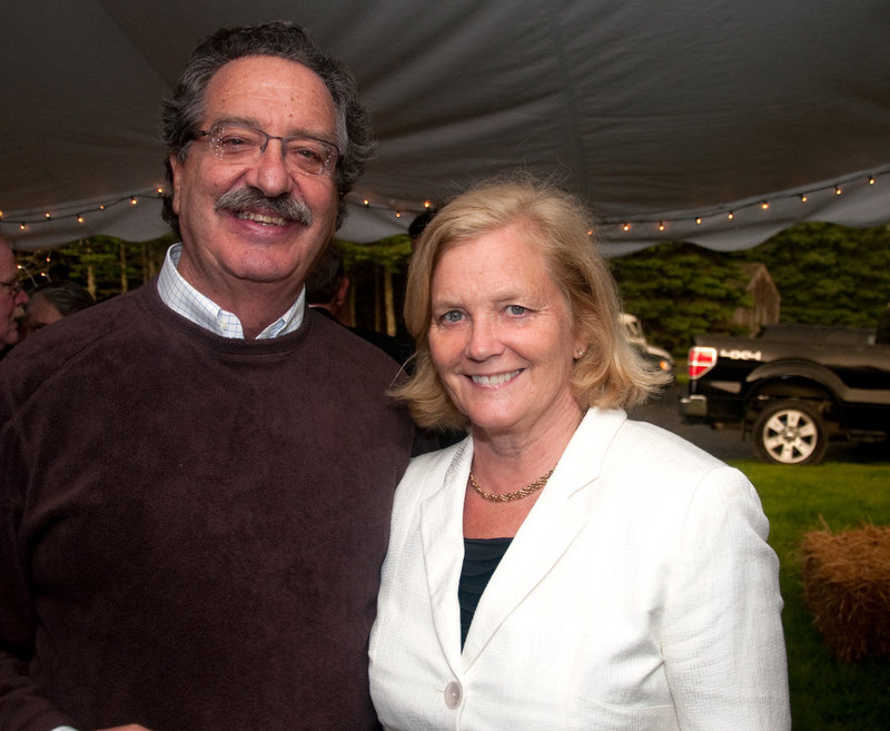 S. Donald Sussman and U.S. Rep. Chellie Pingree, D-Maine