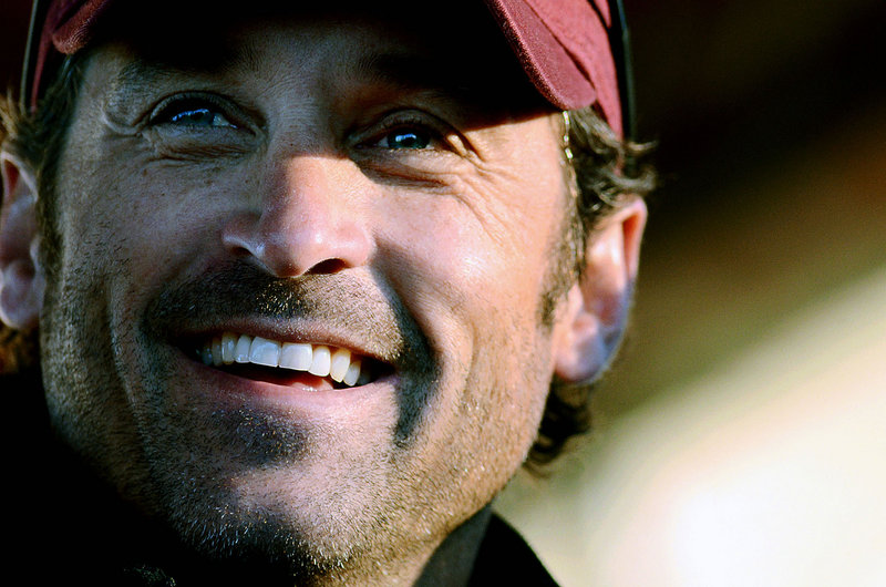 Actor Patrick Dempsey smiles at the opening of the Dempsey Challenge in Lewiston on Saturday.