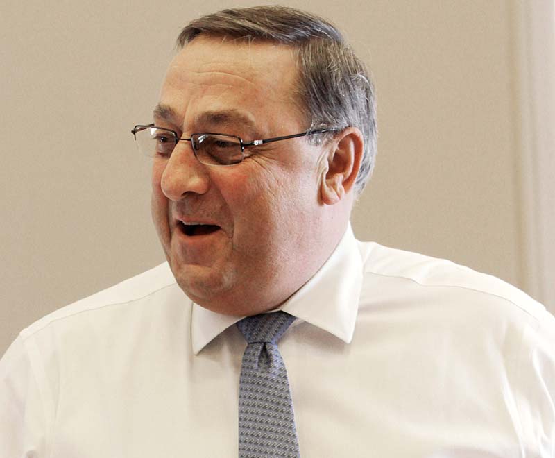 Gov. Paul LePage is making selective appearances on behalf of Republican candidates, turning down more invitations for appearances than he's accepting.