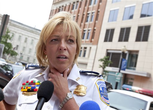 Police Chief Cathy Lanier: "It strikes me quite often how different things are now."