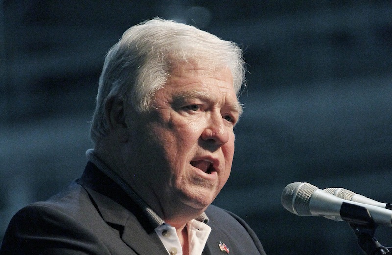 This July 6, 2012 file photo shows former Mississippi Gov. Haley Barbour speaking in Horn Lake, Miss. The Grand Old Party needs to get with the times. That's according to many Republicans who talked of the party's challenges following the GOP's electoral shellacking. (AP Photo/Rogelio V. Solis, File)