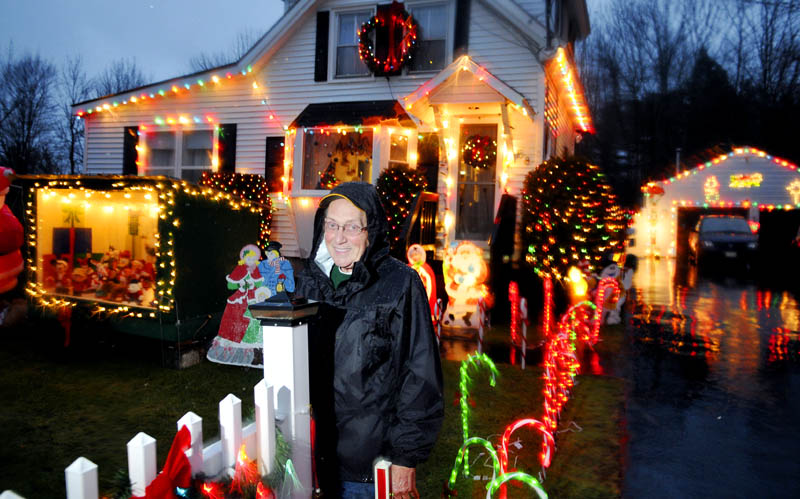 Grant and Nancy Pare are retiring the Christmas lights and decorations they have displayed for several decades outside their Gardiner home.