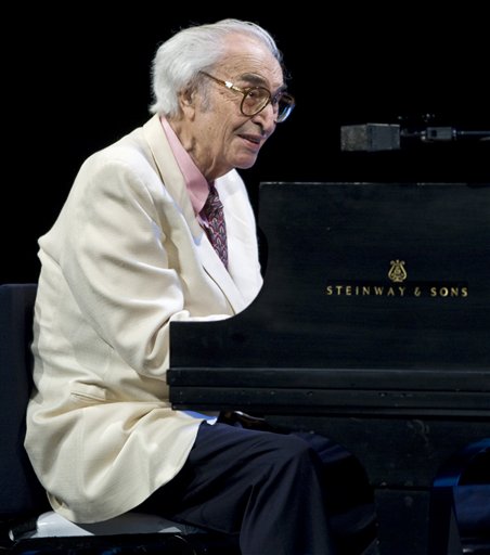 In this July 4, 2009, photo, Dave Brubeck performs at the 30th edition of the Montreal International Jazz Festival.