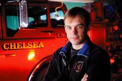 Chelsea Fire Department Chief Shawn Ramage