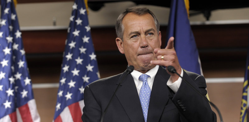 House Speaker John Boehner said the White House has wasted another week and has failed to respond to Monday's Republican offer to raise tax revenues and cut spending.