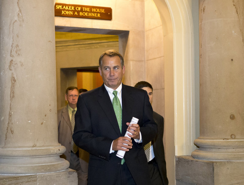 Speaker John Boehner heads to the House floor Tuesday to deliver remarks about “fiscal cliff” negotiations.