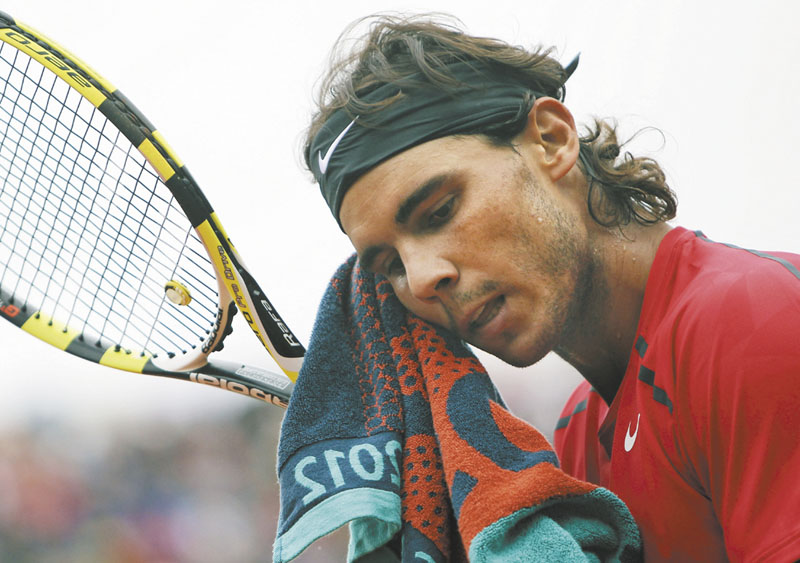 NOT SO FAST: Rafael Nadal will miss the Australian Open because of a stomach virus, further delaying his comeback after being sidelined since June.