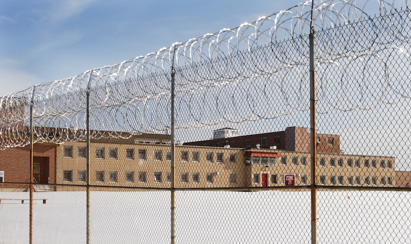 This file photo shows the security building at the Maine Correctional Center in Windham. Most of the Maine Correctional Center in Windham would be rebuilt if the LePage administration's proposed budget for the next two-year cycle – which asks for $100 million in bonding to pay for the project – goes through.