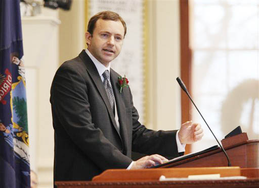 Newly-elected Speaker of the House Mark Eves, D-North Berwick