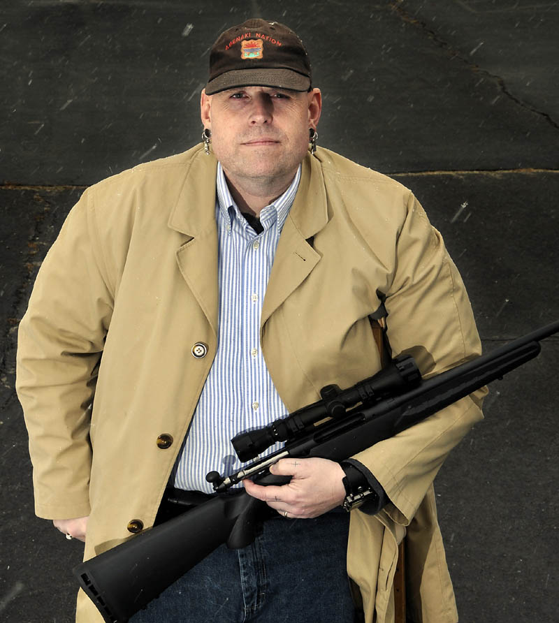 Jonathan Yellowbear has approached Litchfield selectmen to ask about putting a "Second Amendment Preservation Ordinance" before voters at the annual town meeting in June.