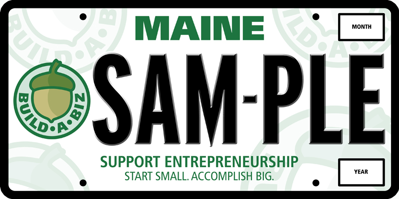 Proceeds from the sale of the special license plates would go to support entrepreneurial programs aimed at children between the ages of 5 and 15.