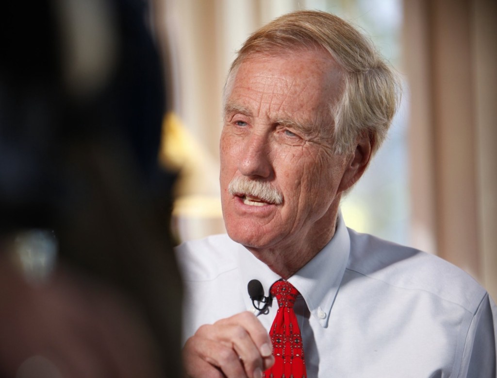Sen. Angus King, I-Maine, joined 49 other senators – all Democrats except for Sen. Bernie Sanders, I-Vt. – to pass a federal budget for the next fiscal year.