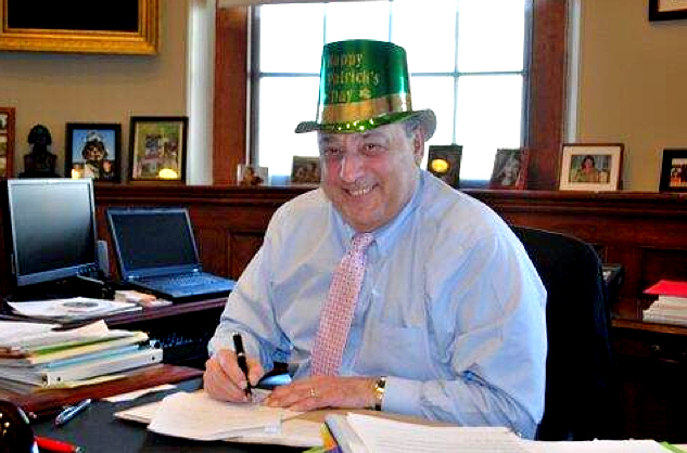 The Governor's Office tweeted this photo on Friday of Gov. Paul LePage signing into law a bill that lifts the ban on selling alcohol between 6 and 9 a.m. on Sundays when St. Patrick's Day falls on a Sunday.