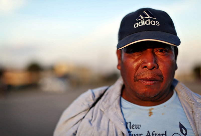 Mateo Sebastian, an undocumented Guatemalan tomato picker, would visit home if he became a legal citizen.