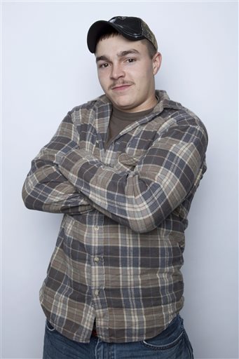 Shain Gandee, from MTV's "Buckwild" reality series, in a Jan. 2, 2013, photo.