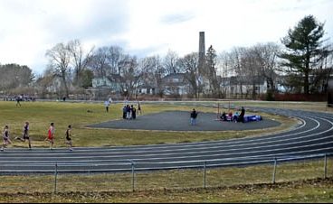 NEW DIGS: Winslow High School held its first home track and field meet since 2010 on Thursday, debuting the newly resurfaced track.