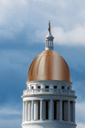 Illustration shows what the State House dome might look like with new copper.