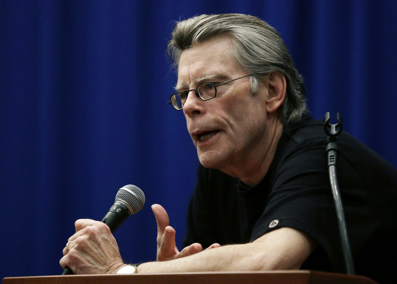 (FILE) Maine author Stephen King