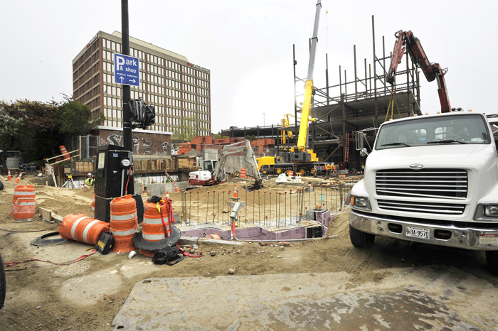 Two new hotel construction projects are under way in Portland's Old Port District, including the Hyatt Place Hotel which is being built on Fore Street. Maine, which is a destination state for tourists, matched U.S. employment growth only in leisure and hospitality.
