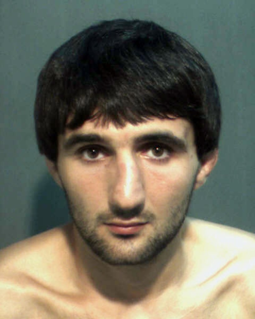 This May 4 police photo provided by the Orange County Corrections Department in Orlando, Fla., shows Ibragim Todashev after his arrest on a charge of aggravated battery in Orlando.